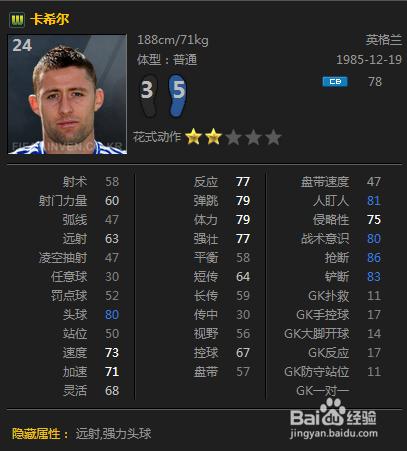 FIFA Online 3世界盃球員卡WC卡隱藏屬性後場篇