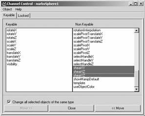 Maya 7.0 建立關鍵幀的動畫基礎知識介紹