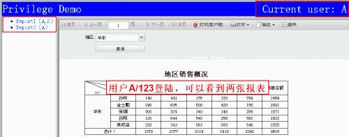 電子表格FineReport教程：[14]模板許可權的控制