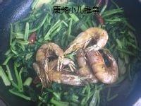 小兒健腦益智-青菜炒蝦