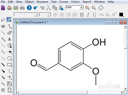 使用ChemDraw編輯多媒體課件