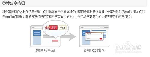 如何在自己的網站或部落格上放置微博分享按鈕