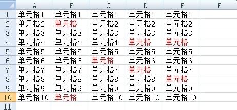 excel中怎麼將含相同內容的單元格標紅