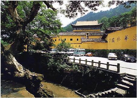 怎樣安排九華山寺廟行