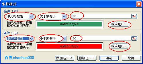 使用條件格式，醒目顯示特定資料。