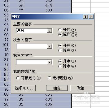 利用函式統計學生成績表資訊