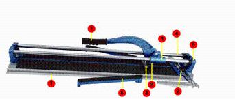 怎樣正確使用手動瓷磚切割機