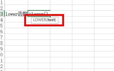 Excel中如何將文字轉換為小寫形式？
