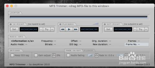蘋果Mac有可以剪下分割MP3的軟體嗎?MP3 Trimmer