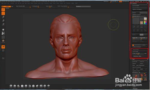 ZBrush的Image Plane外掛匯入背景參考圖的方法