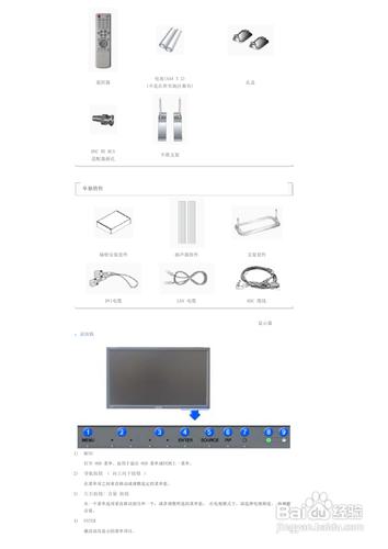 【說明書】三星460PXn液晶顯示器（一）