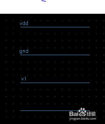 如何在Cadence Spectre中連續標記多條導線