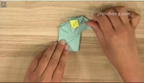 摺紙教程如何折青蛙