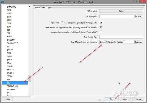 WireShark破解SSL加密網路資料包