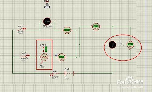 類比電子protues模擬：[3]光敏電阻