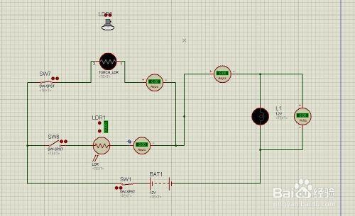 類比電子protues模擬：[3]光敏電阻