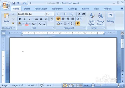 初識Microsoft Word 2007英文版