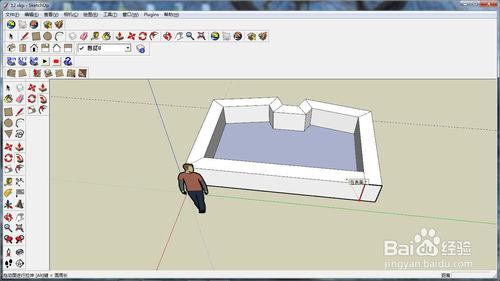 sketchup中路徑跟隨的用法