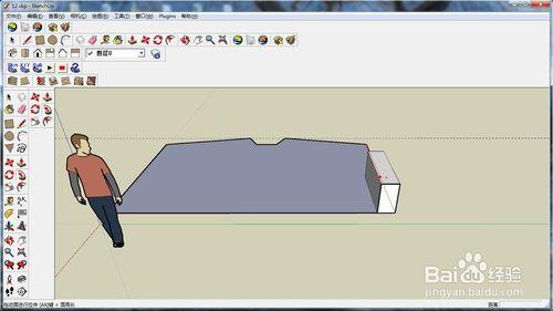 sketchup中路徑跟隨的用法