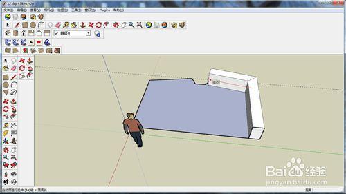 sketchup中路徑跟隨的用法