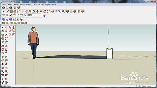 sketchup中路徑跟隨的用法