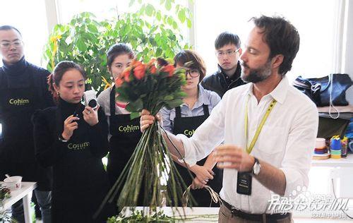 國際花藝師Robbie Honey學徒的第一天