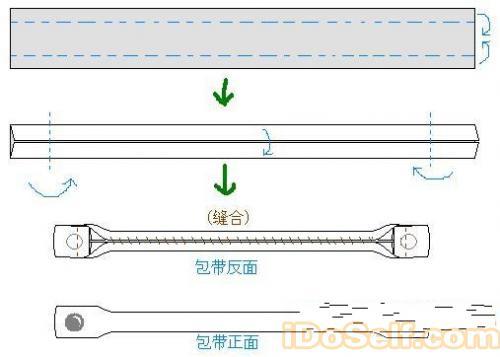 彈片口金迷你手提包的詳細製作過程