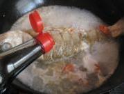 蒜子燒海鱸魚
