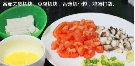 蝦仁豆腐番茄羹