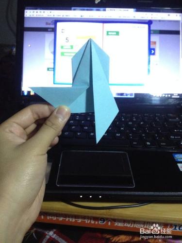 手工摺紙：3D立體吹氣小兔子