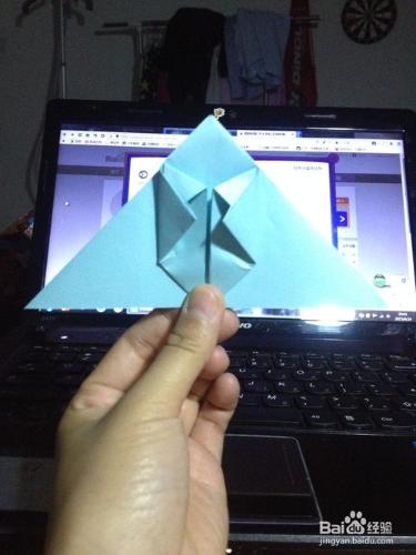 手工摺紙：3D立體吹氣小兔子