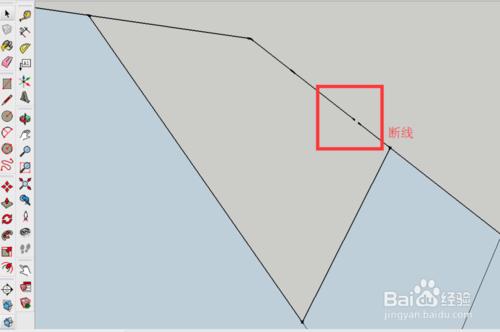 SketchUP草圖大師不能成面或破面怎麼辦