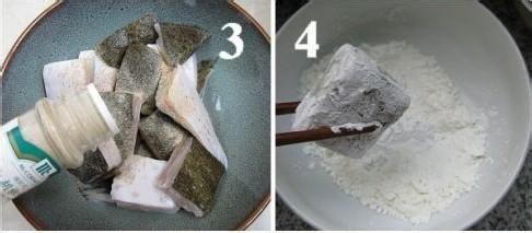 椒麻魚塊做飯圖解