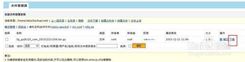 怎樣備份wdcp空間裡的資料庫和網站