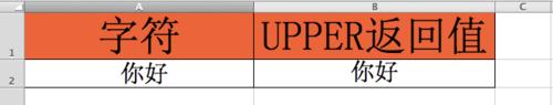 Excel函式詳解：[98]UPPER函式用法