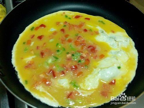 可愛的八爪魚--香腸炒蛋早餐做法