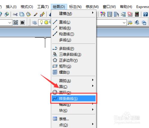 CAD樣條曲線快捷鍵及樣條曲線怎麼畫