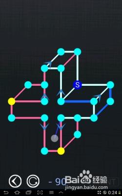 一筆畫blue world全部攻略：[18]第86～90關