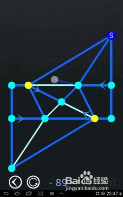 一筆畫blue world全部攻略：[18]第86～90關