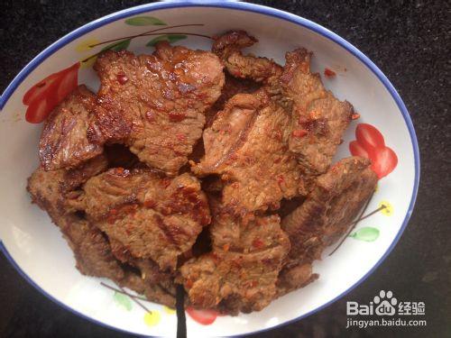 電餅鐺版焦香烤牛肉