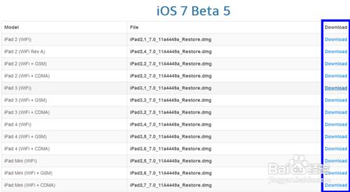 iOS7 Beta5升級教程