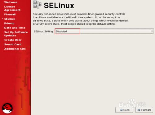 在新建的虛擬機器裡安裝RedHat Linux（三）