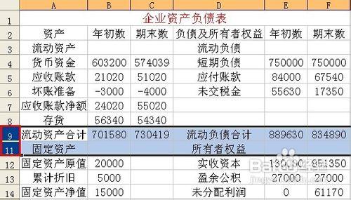 在excel中，行或列的隱藏與凍結