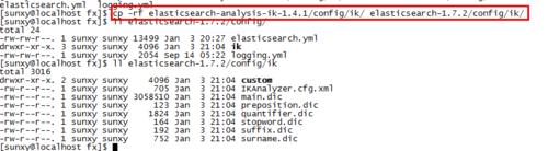 elasticsearch學習二、安裝中文分詞ik