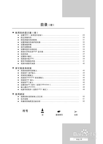 【說明書】三星PPM50M5HB液晶顯示器（一）