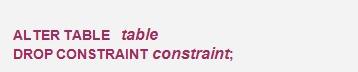 oracle中如何刪除約束，啟用禁用約束