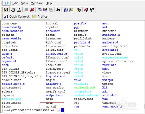 CentOS 7.0：[5]修改mysql資料庫檔案路徑