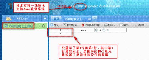 excel報表工具FineReport之許可權細粒度模板內容