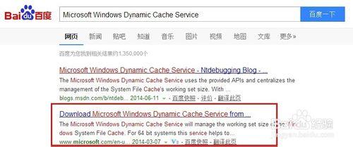 解決Windwos Server 2008快取耗用大量實體記憶體