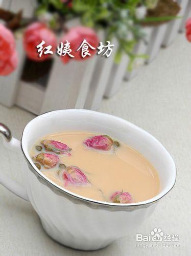 3分鐘DIY健康版緩壓奶茶—玫瑰奶茶